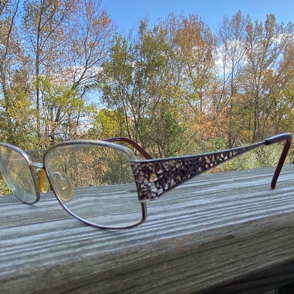 Sophia Loren glasses frames floral zyloware full rim 52[]16 135
